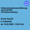 Einkommensteuererklärung mit ELSTER (Praxisworkshop)