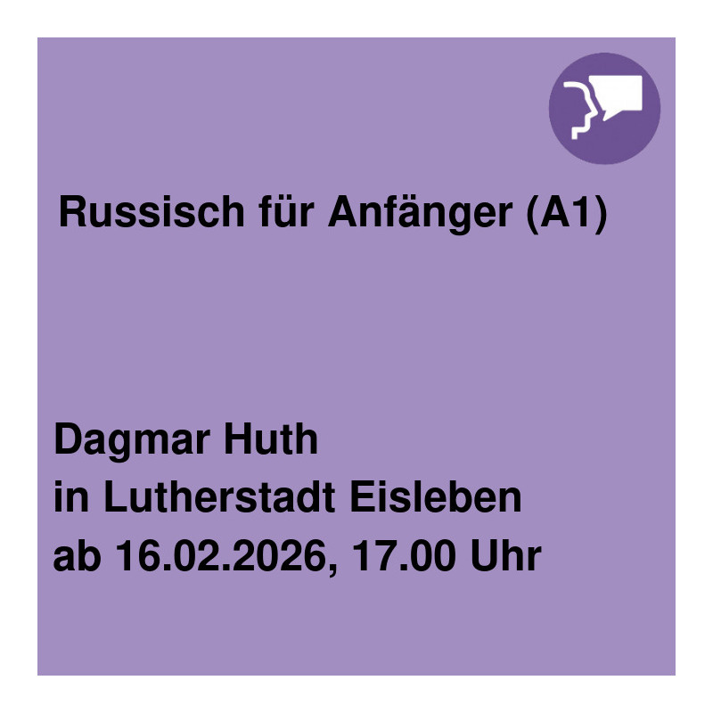 Russisch für Anfänger (A1)