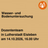 Wasser- und Bodenuntersuchung
