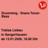 Drumming - Snare-Tenor- Bass
