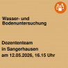 Wasser- und Bodenuntersuchung