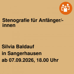 Stenografie für Anfänger/-innen
