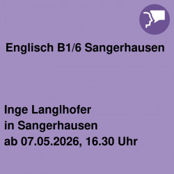 Englisch B1/6 Sangerhausen