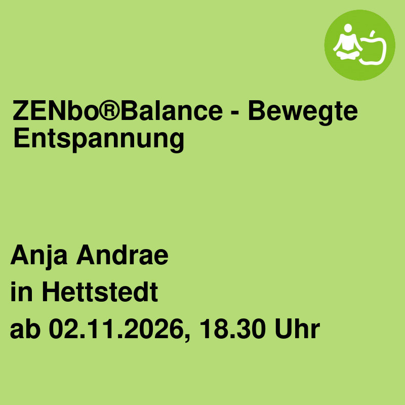 ZENbo®Balance - Bewegte Entspannung