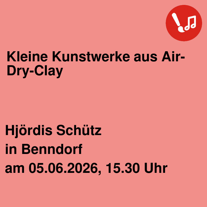 Kleine Kunstwerke aus Air-Dry-Clay