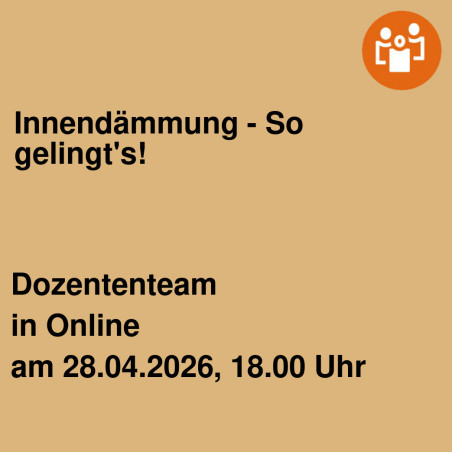 Innendämmung -  So gelingt's!