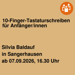 10-Finger-Tastaturschreiben für Anfänger/innen