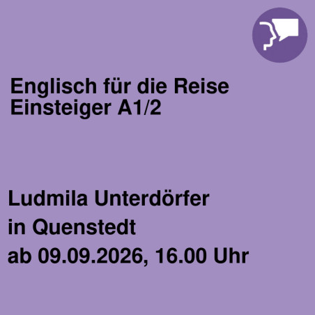 Englisch für die Reise Einsteiger A1/2