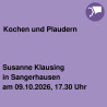 Kochen und Plaudern