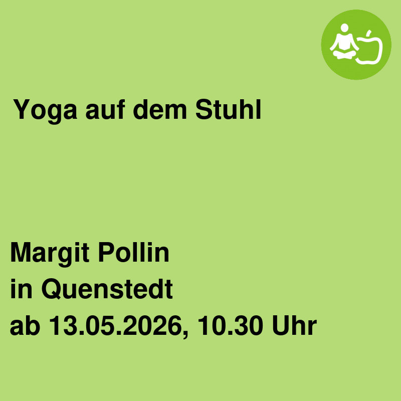 Yoga auf dem Stuhl