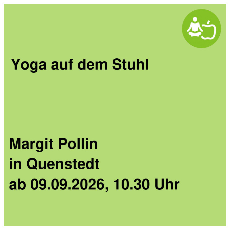 Yoga auf dem Stuhl