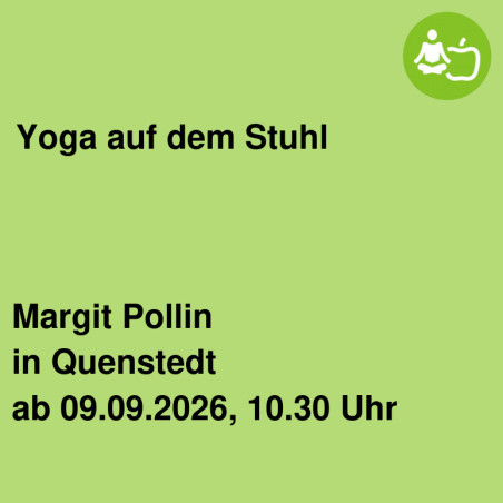 Yoga auf dem Stuhl
