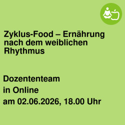 Zyklus-Food – Ernährung nach dem weiblichen Rhythmus