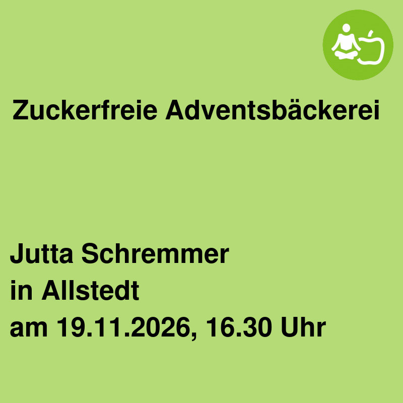 Zuckerfreie Adventsbäckerei