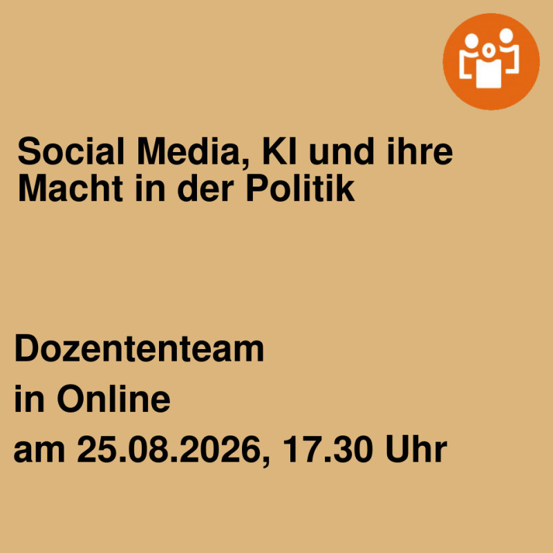 Social Media, KI und ihre Macht in der Politik