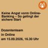 Keine Angst vorm Online-Banking – So gelingt der sichere Start