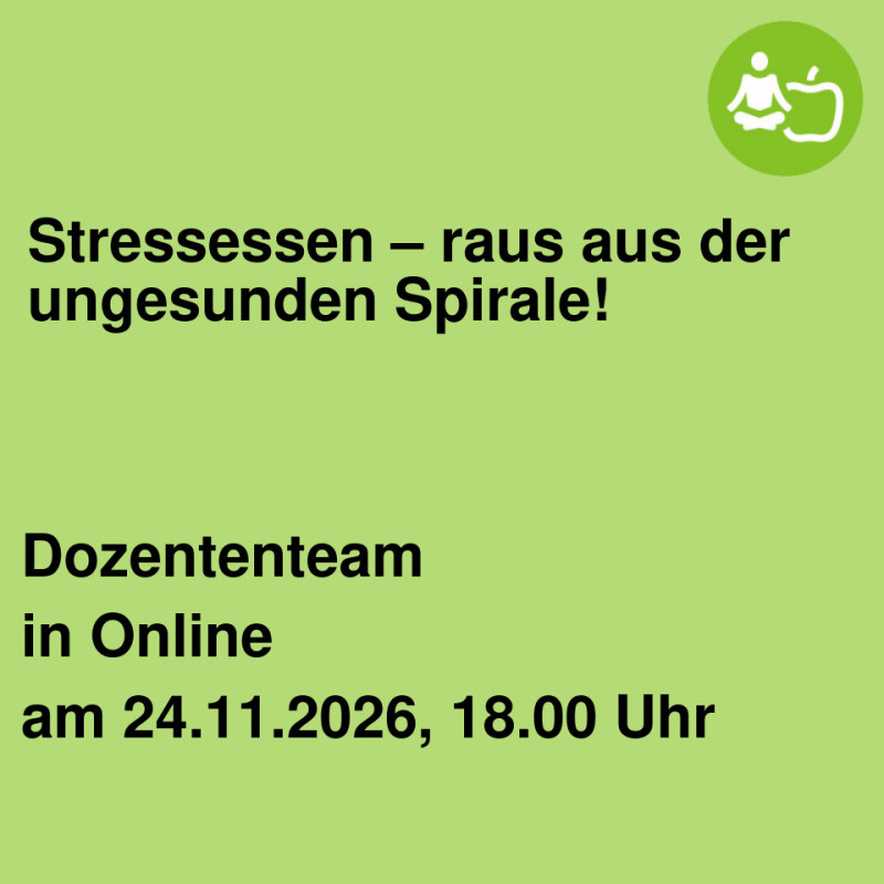 Stressessen – raus aus der ungesunden Spirale!
