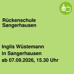 Rückenschule  Sangerhausen