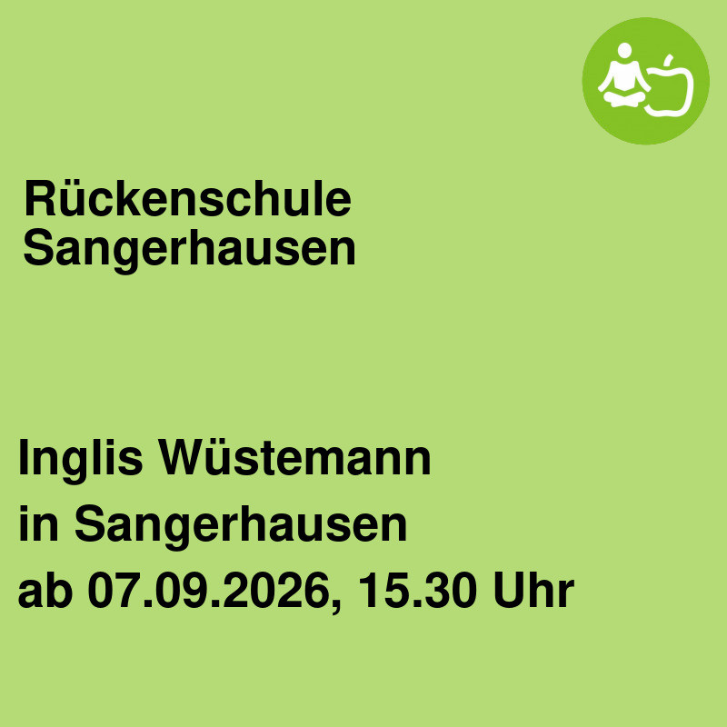 Rückenschule  Sangerhausen