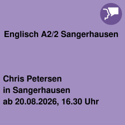 Englisch A2/2 Sangerhausen