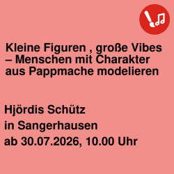 Kleine Figuren , große Vibes – Menschen mit Charakter aus Pappmache modelieren
