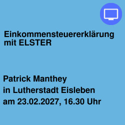 Einkommensteuererklärung mit ELSTER