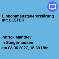 Einkommensteuererklärung mit ELSTER