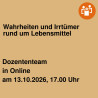 Wahrheiten und Irrtümer rund um Lebensmittel