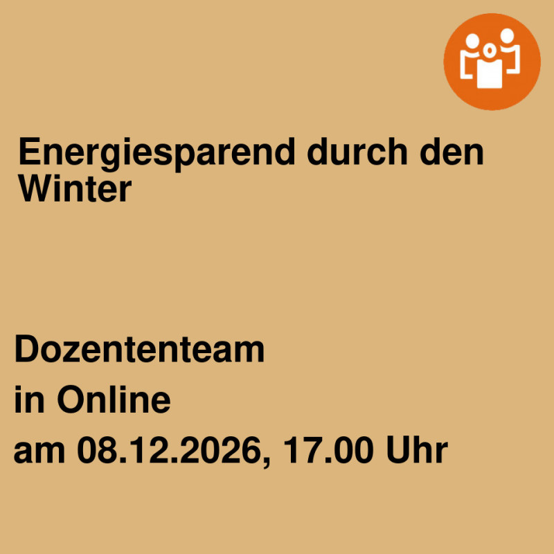 Energiesparend durch den Winter