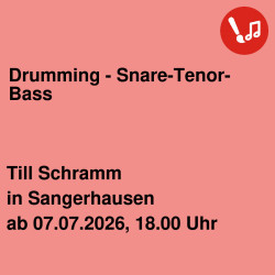 Drumming - Snare-Tenor- Bass