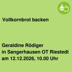 Vollkornbrot backen