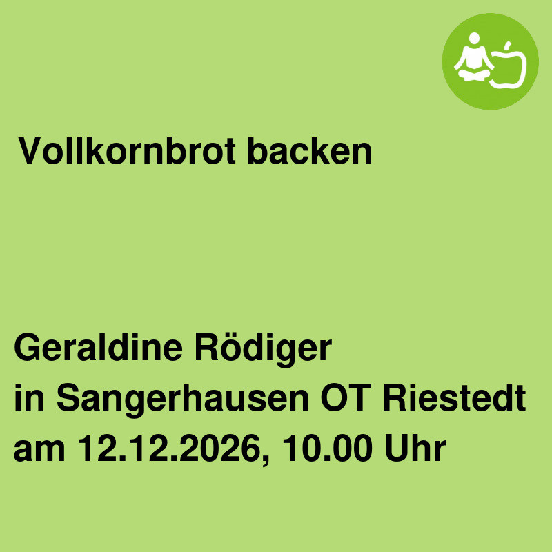 Vollkornbrot backen