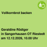 Vollkornbrot backen