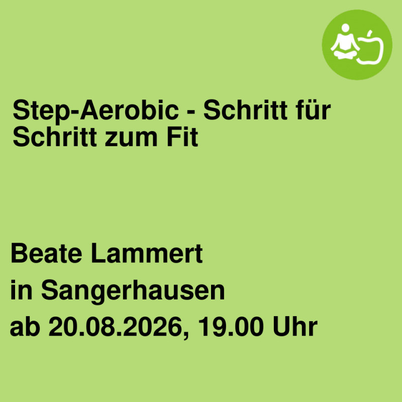 Step-Aerobic  - Schritt für Schritt zum Fit