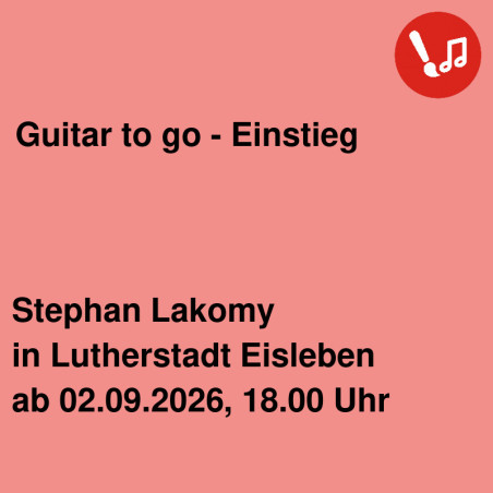 Guitar to go - Einstieg