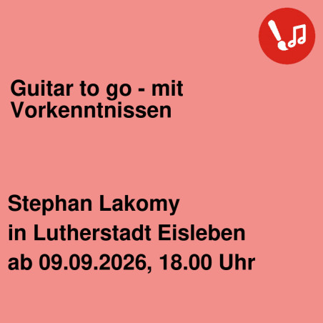 Guitar to go - mit Vorkenntnissen