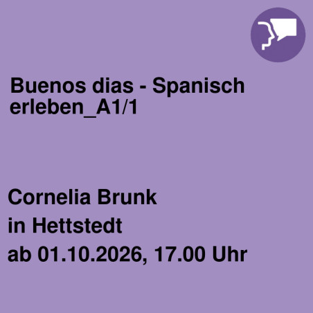 Buenos dias - Spanisch erleben_A1/1