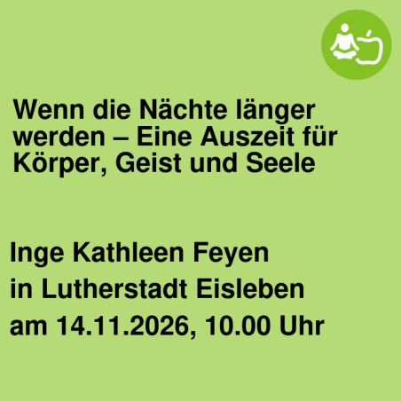 Wenn die Nächte länger werden – Eine Auszeit für Körper, Geist und Seele
