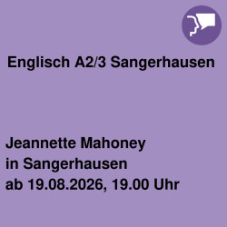 Englisch A2/3 Sangerhausen
