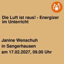 Die Luft ist raus! - Energizer im Unterricht