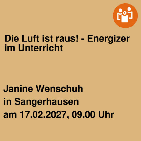 Die Luft ist raus! - Energizer im Unterricht