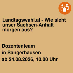 Landtagswahl.ai - Wie sieht unser Sachsen-Anhalt morgen aus?