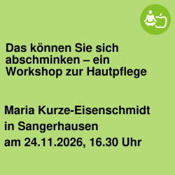 Das können Sie sich abschminken – ein Workshop zur Hautpflege