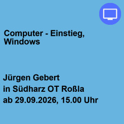Computer - Einstieg, Windows