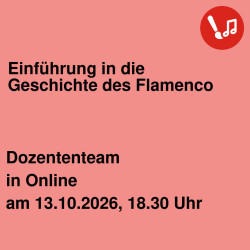 Einführung in die Geschichte des Flamenco