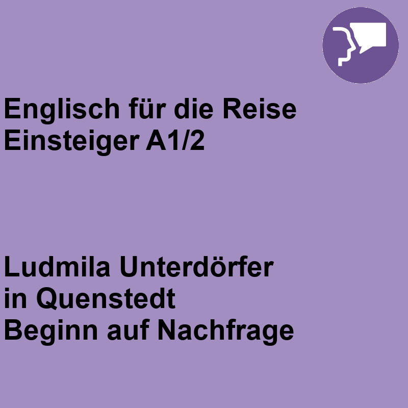 Englisch für die Reise Einsteiger A1/2