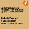 Sprachförderung im (digitalen) Familienalltag - Sprechen statt scrollen!