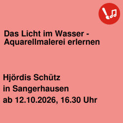 Das Licht im Wasser - Aquarellmalerei erlernen