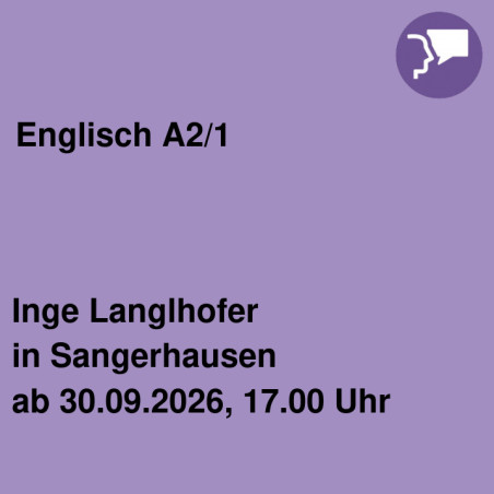 Englisch A2/1