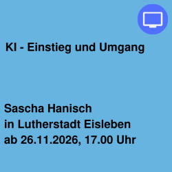 KI - Einstieg und Umgang